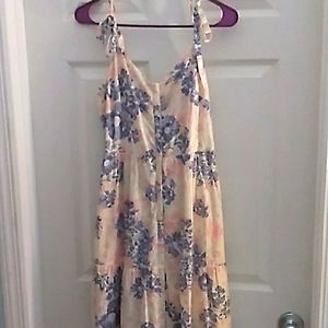 Gap Floral midi dress